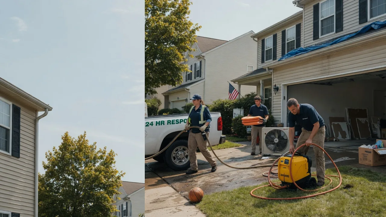 Emergency Water Damage Restoration in Powhatan, VA near me